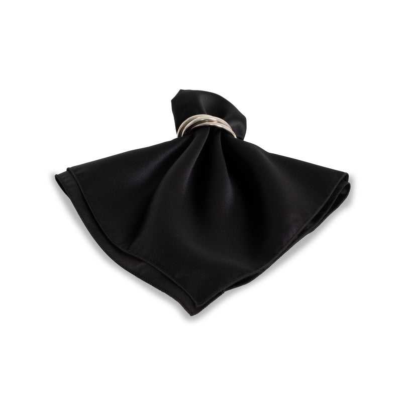 Matte Satin Black Napkin