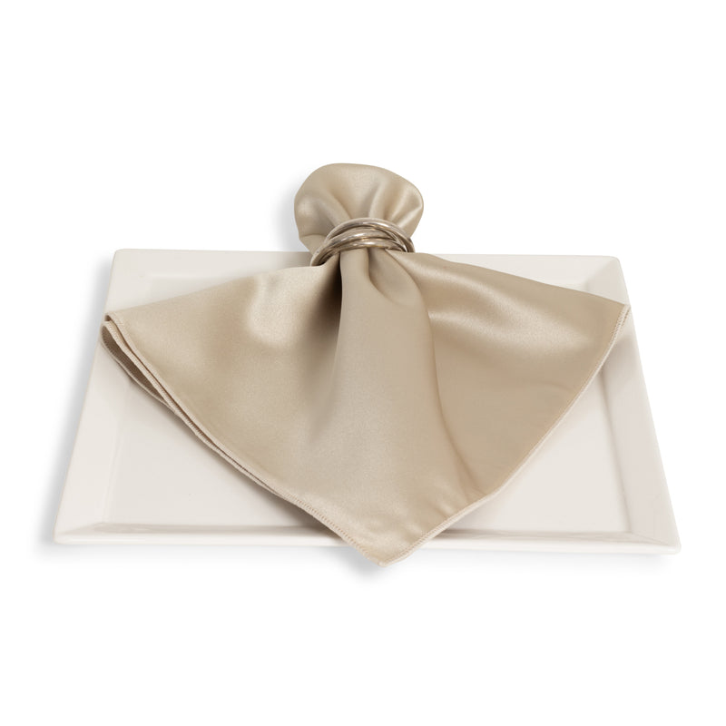 Matte Satin Camel Napkin
