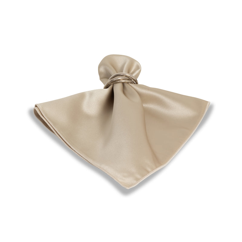 Matte Satin Camel Napkin