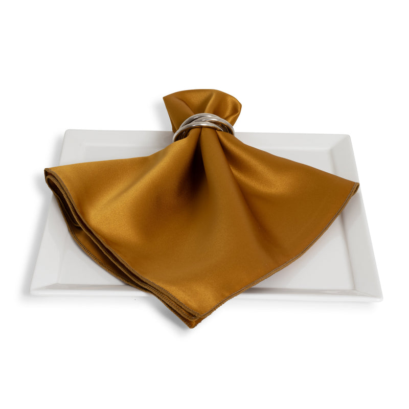 Matte Satin Curry Napkin
