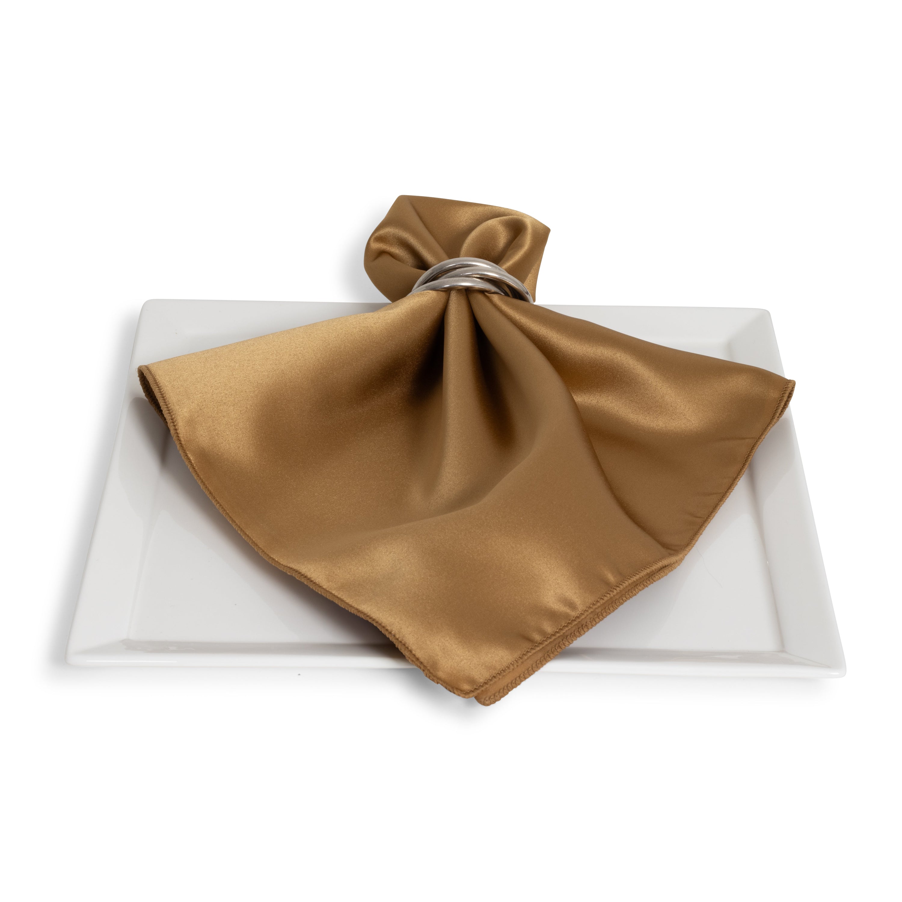 Matte Satin Gold Napkin