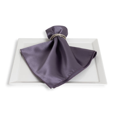 Matte Satin Grape Napkin