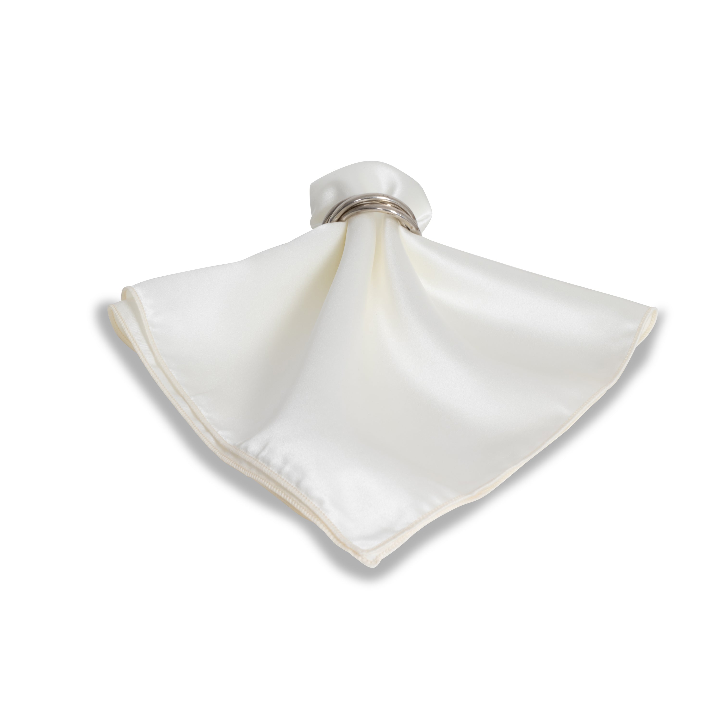 Matte Satin Ivory Napkin