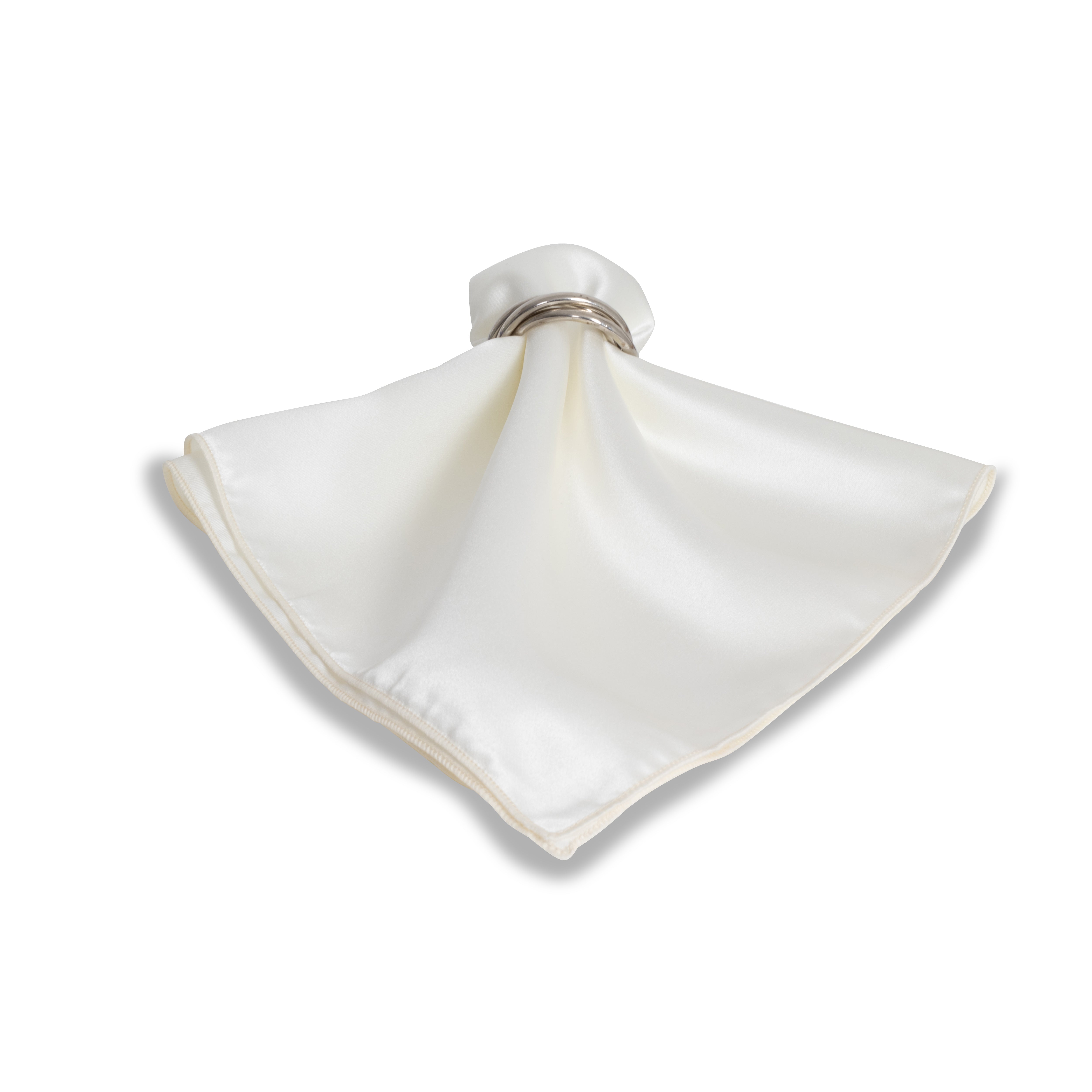Matte Satin Ivory Napkin