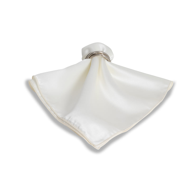 Matte Satin Ivory Napkin