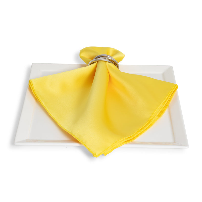 Matte Satin Lemon Napkin