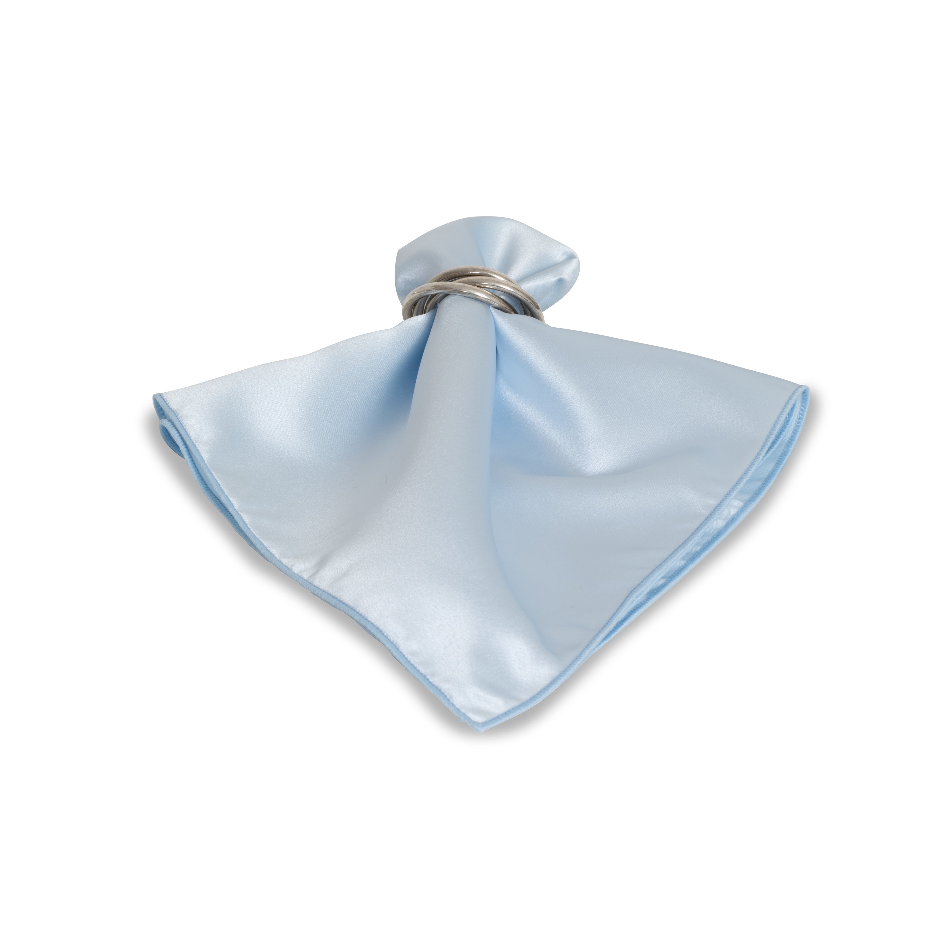 Matte Satin Light Blue Napkin