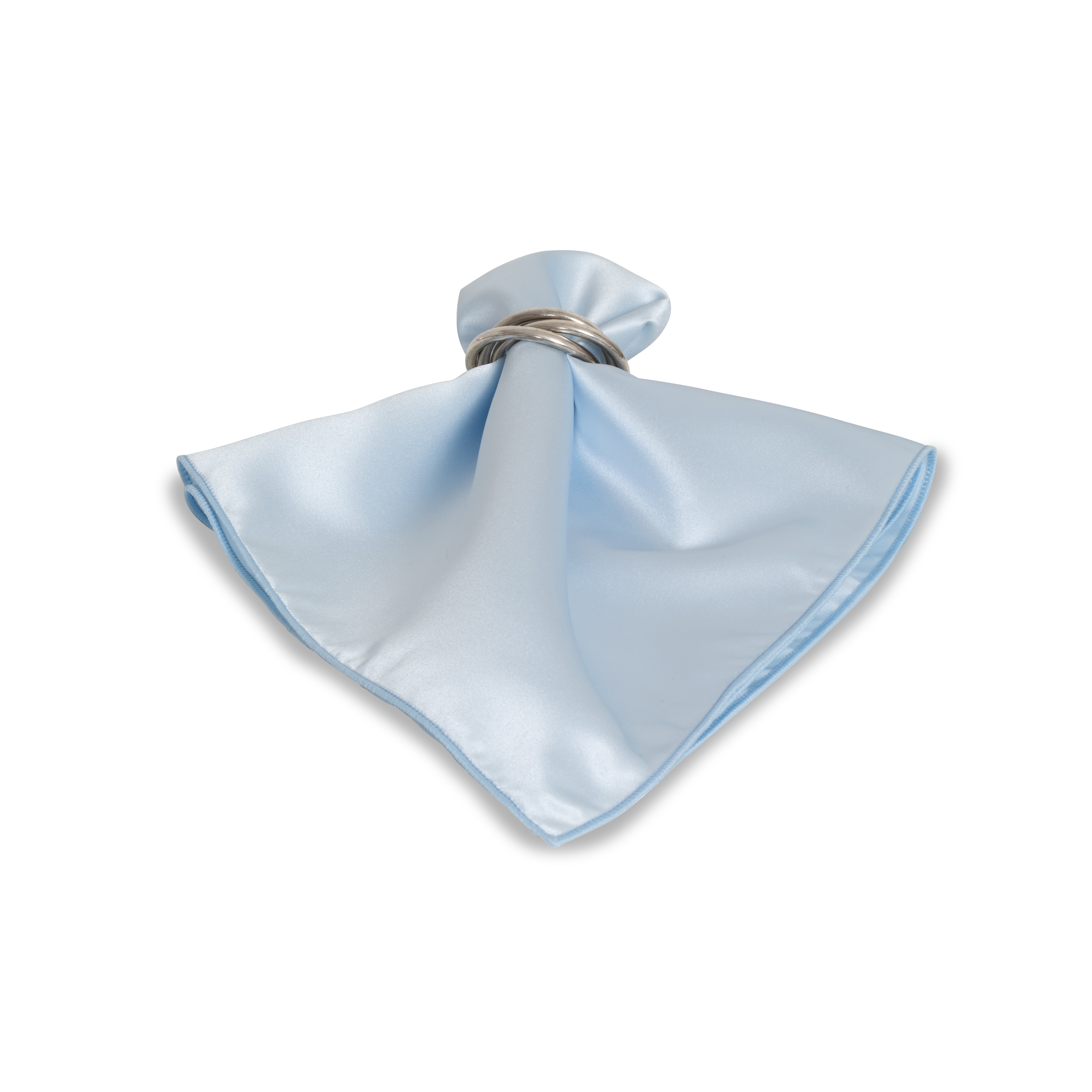 Matte Satin Light Blue Napkin