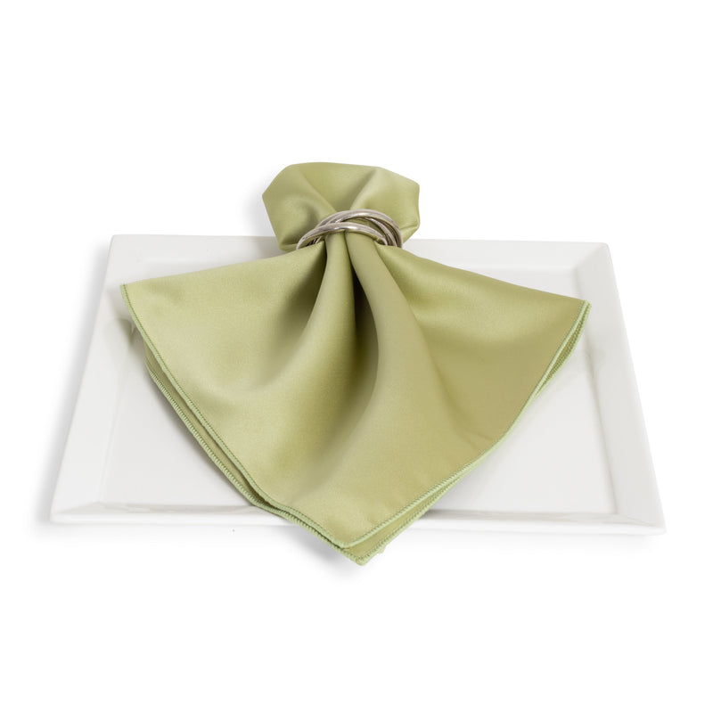 Matte Satin Light Olive Napkin
