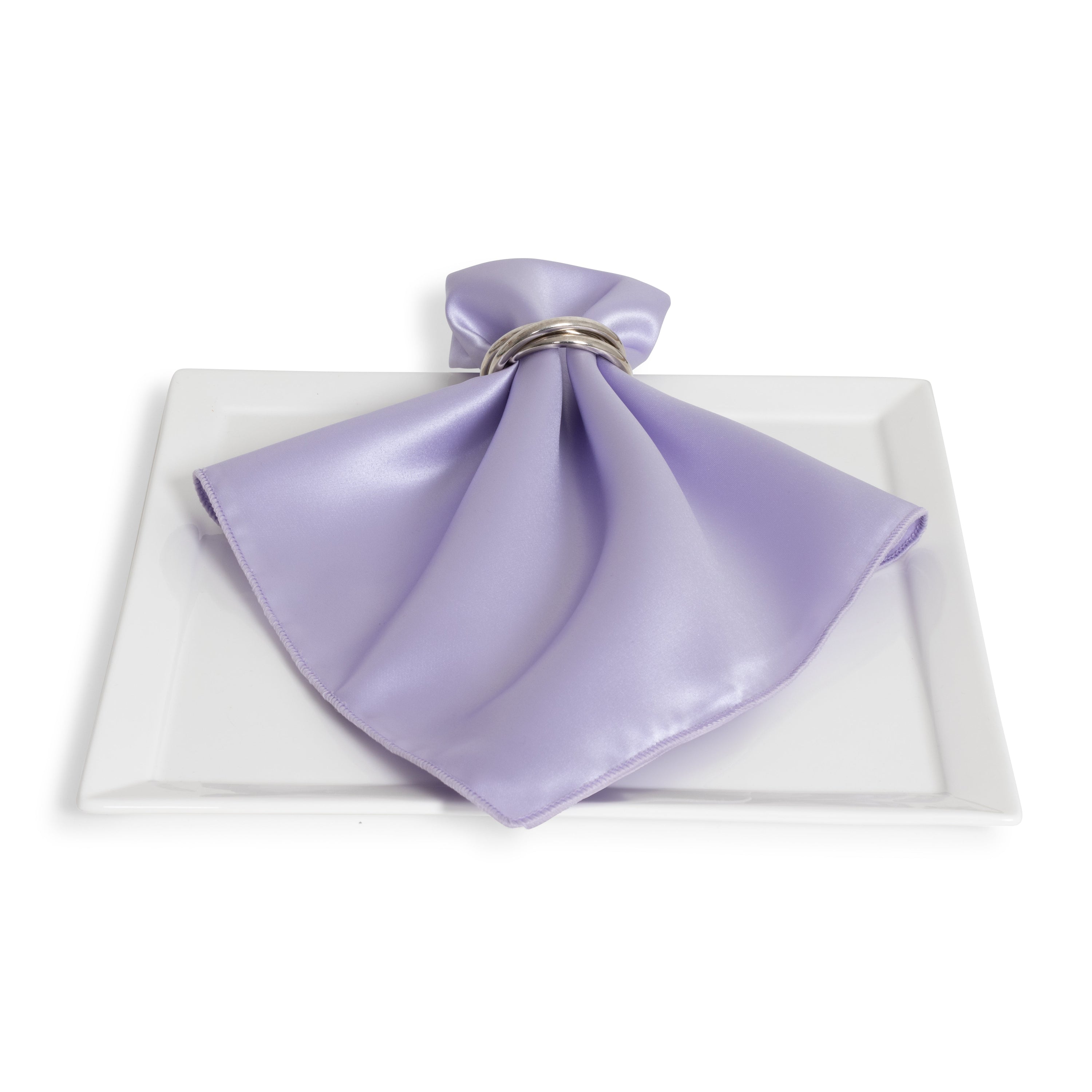 Matte Satin Lilac Napkin