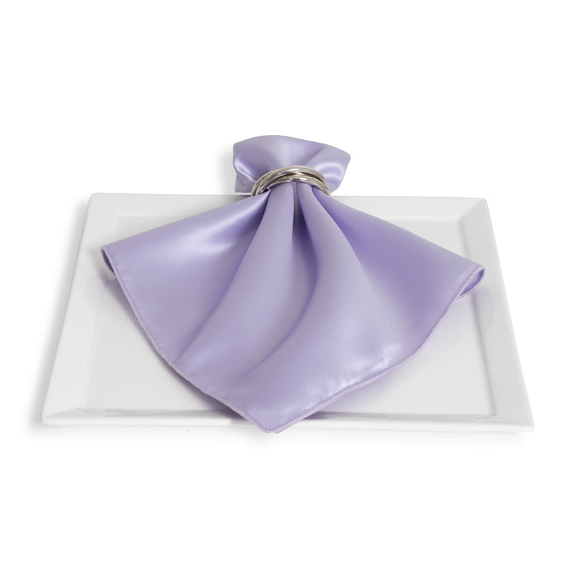 Matte Satin Lilac Napkin