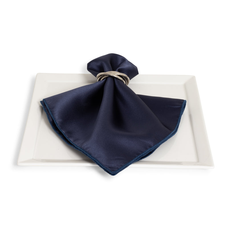 Matte Satin Midnight Napkin