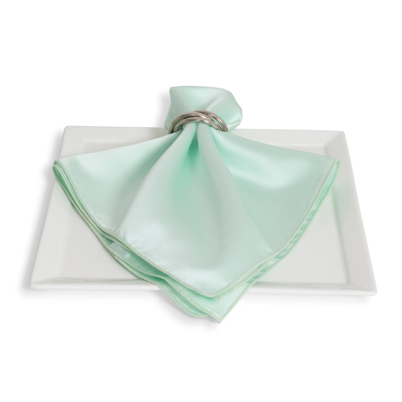 Matte Satin Mint Napkin