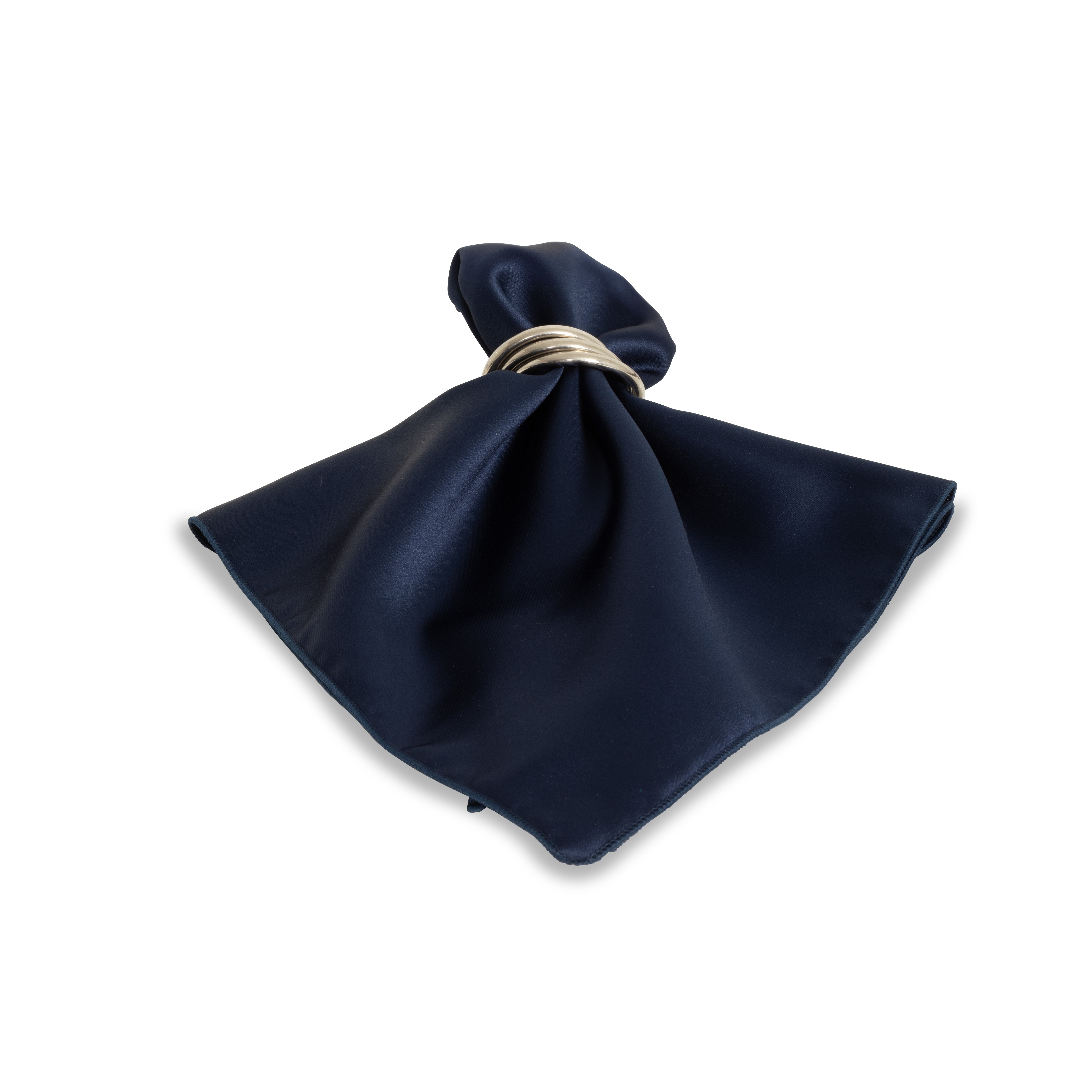 Matte Satin Navy Napkin