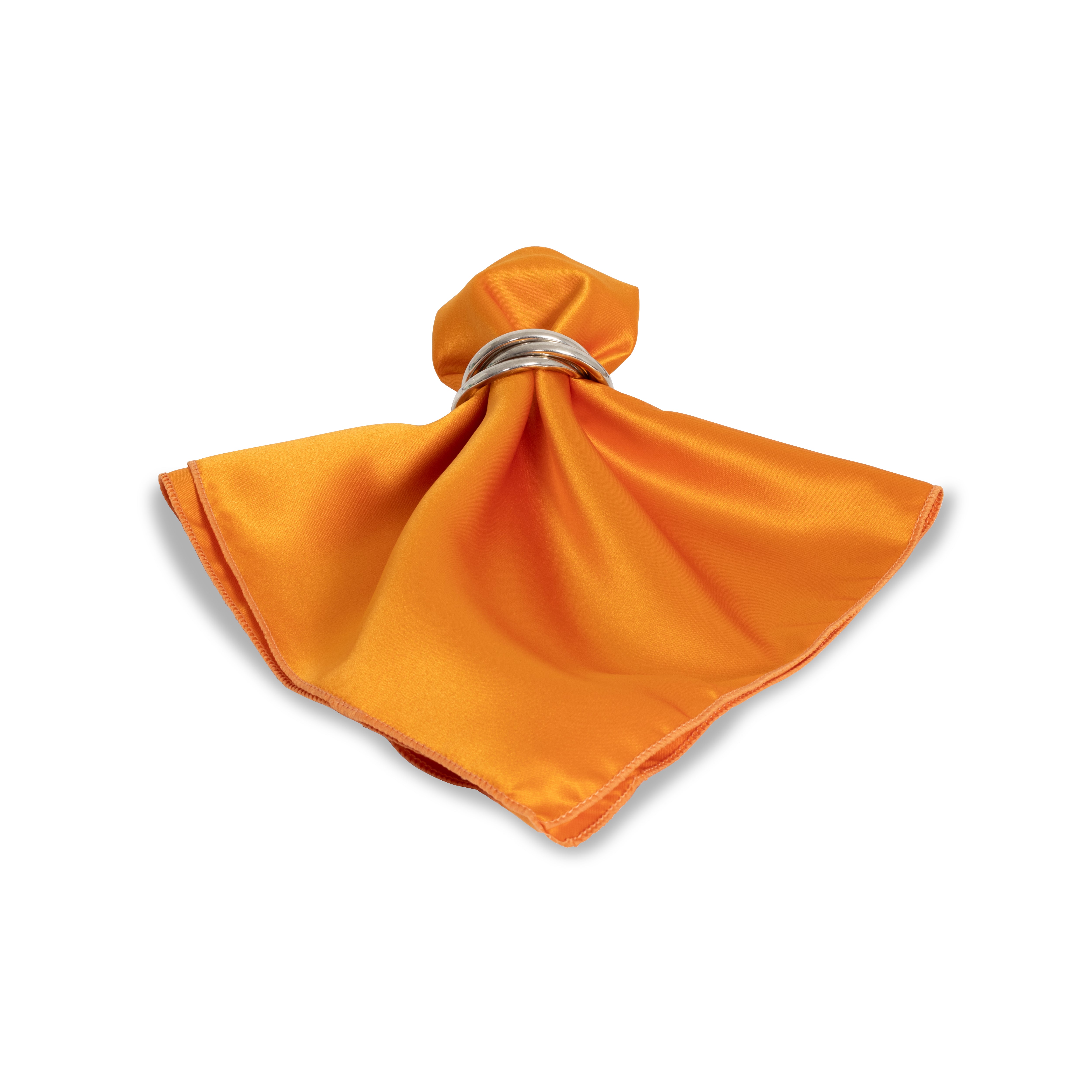 Matte Satin Orange Napkin