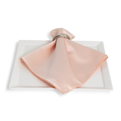 Matte Satin Peach Napkin