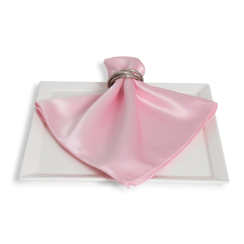 Matte Satin Pink Napkin