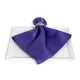 Matte Satin Purple Napkin