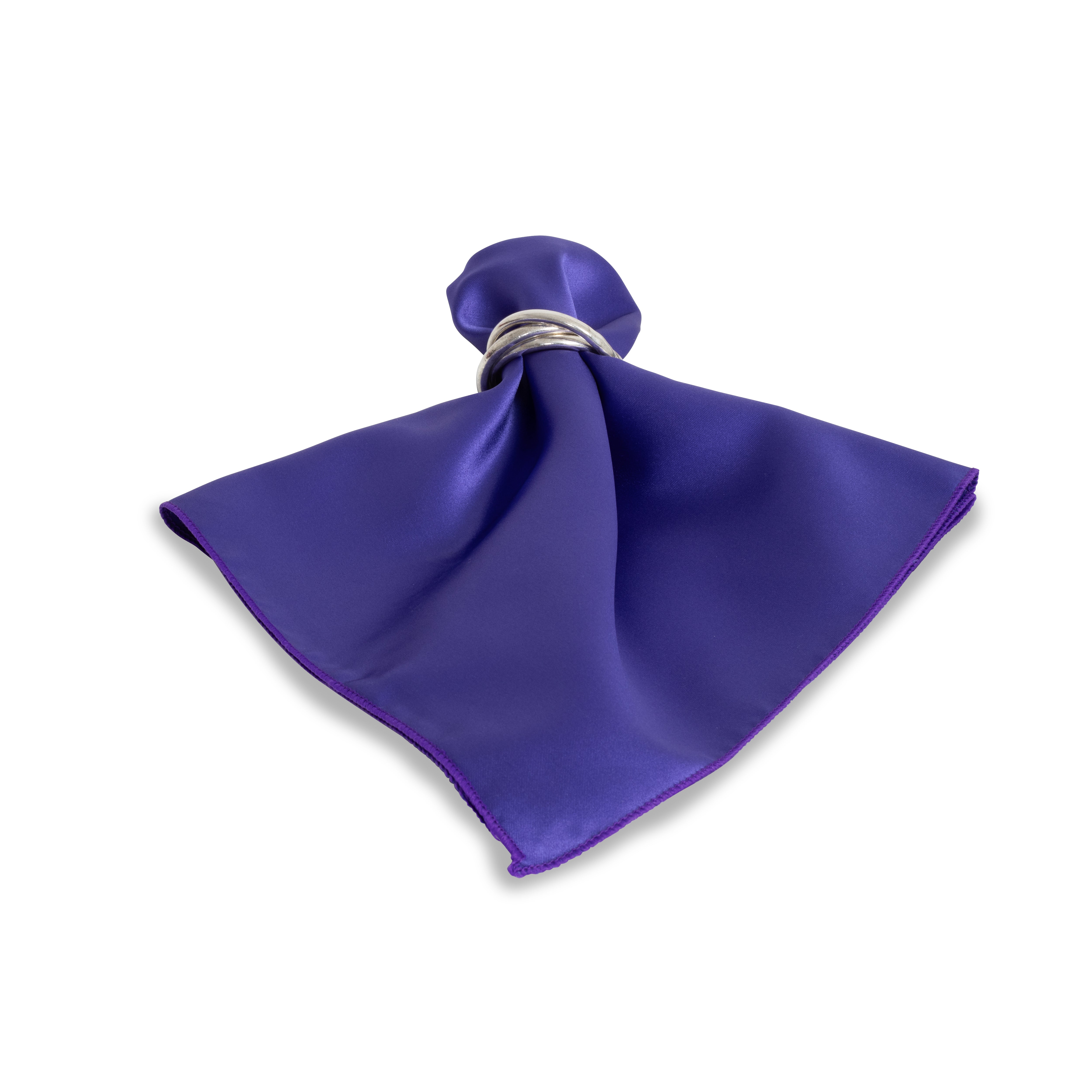 Matte Satin Purple Napkin