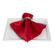 Matte Satin Red Napkin