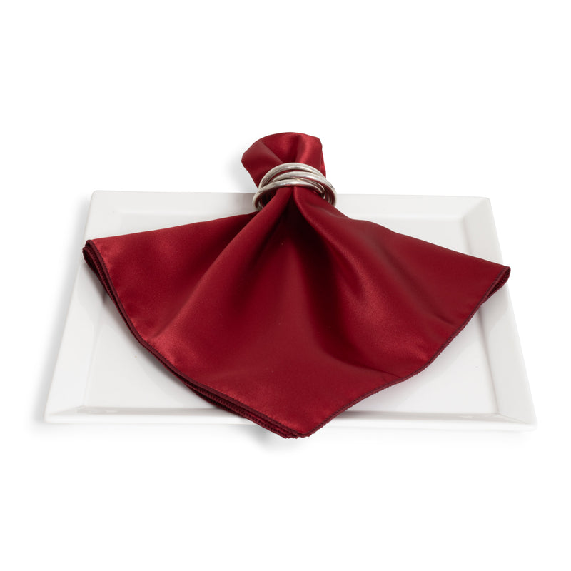 Matte Satin Ruby Napkin