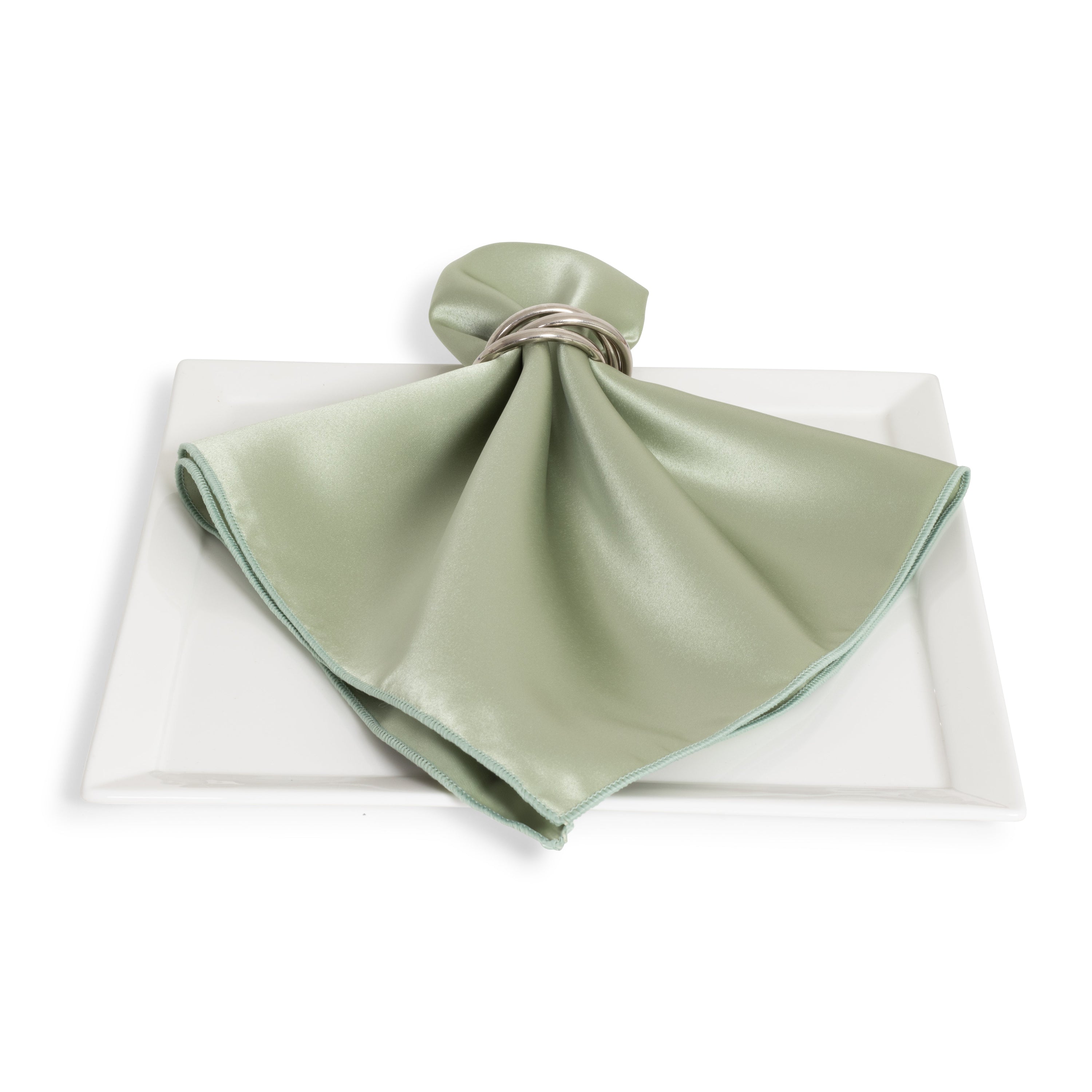 Matte Satin Sage Napkin