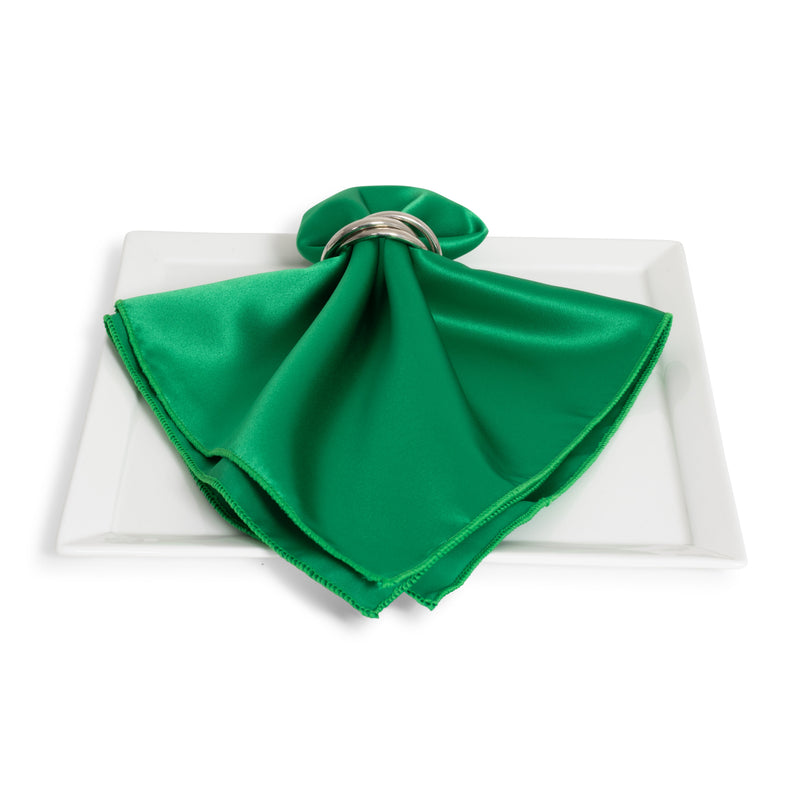 Matte Satin Shamrock Napkin
