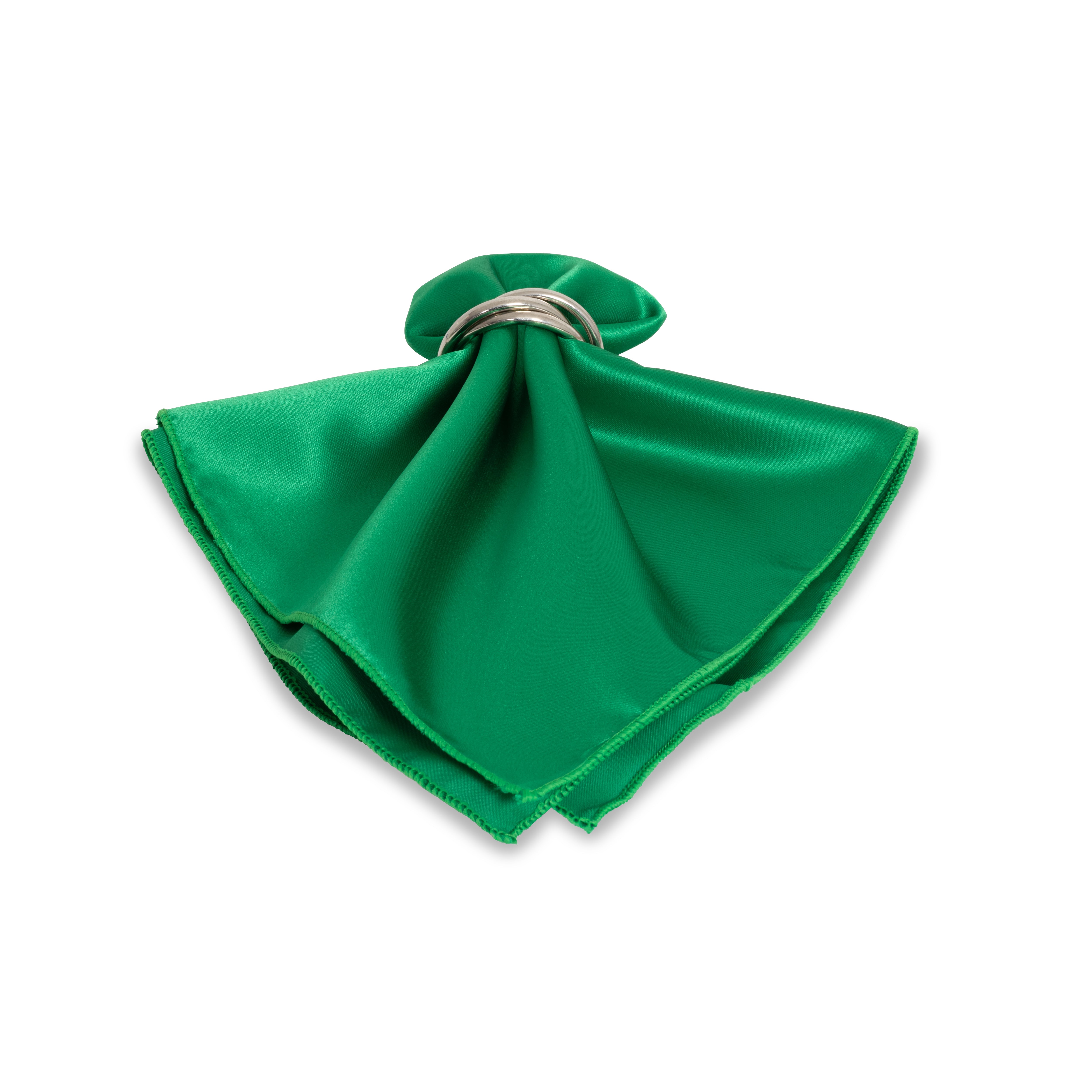 Matte Satin Shamrock Napkin