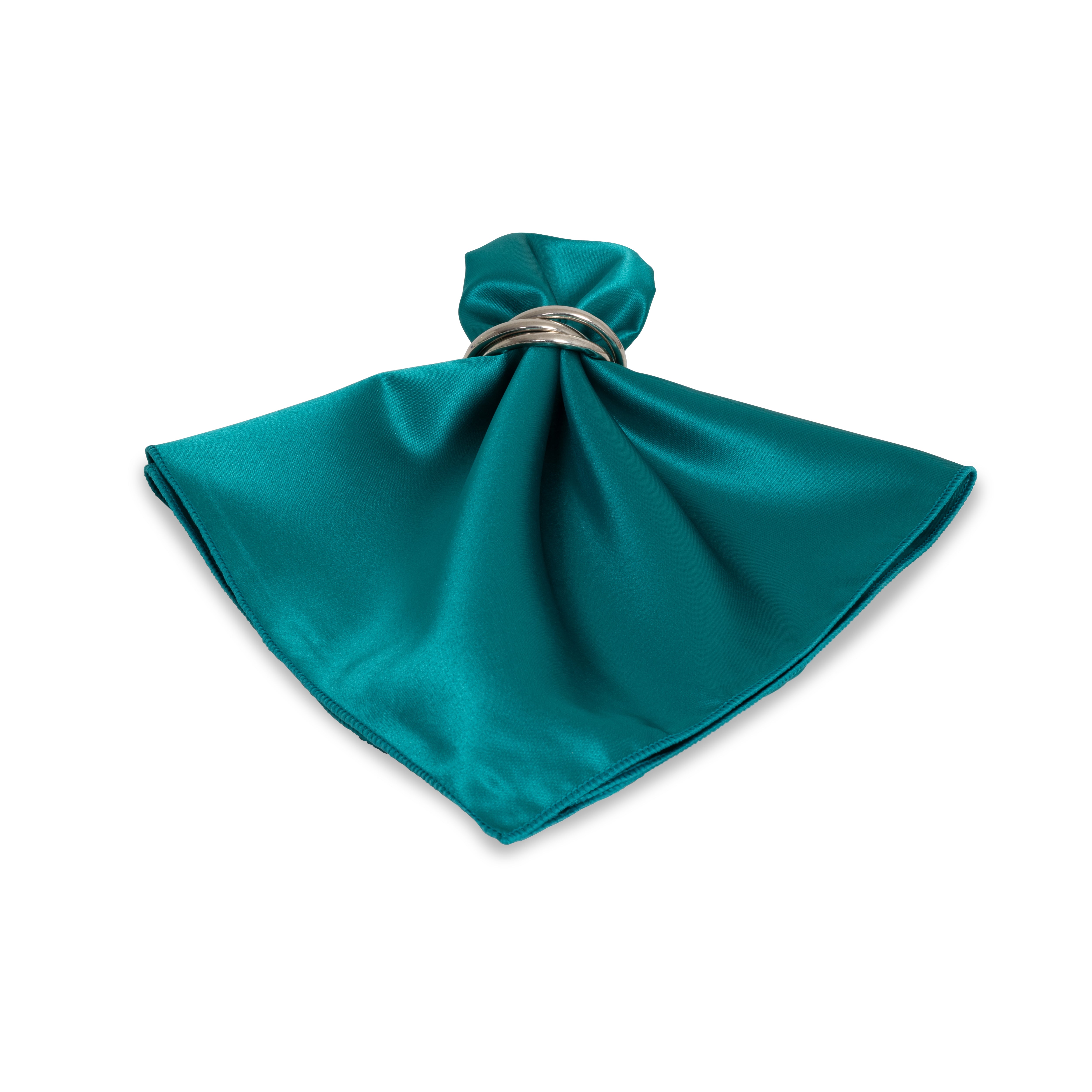 Matte Satin Teal Napkin