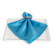 Matte Satin Turquoise Napkin