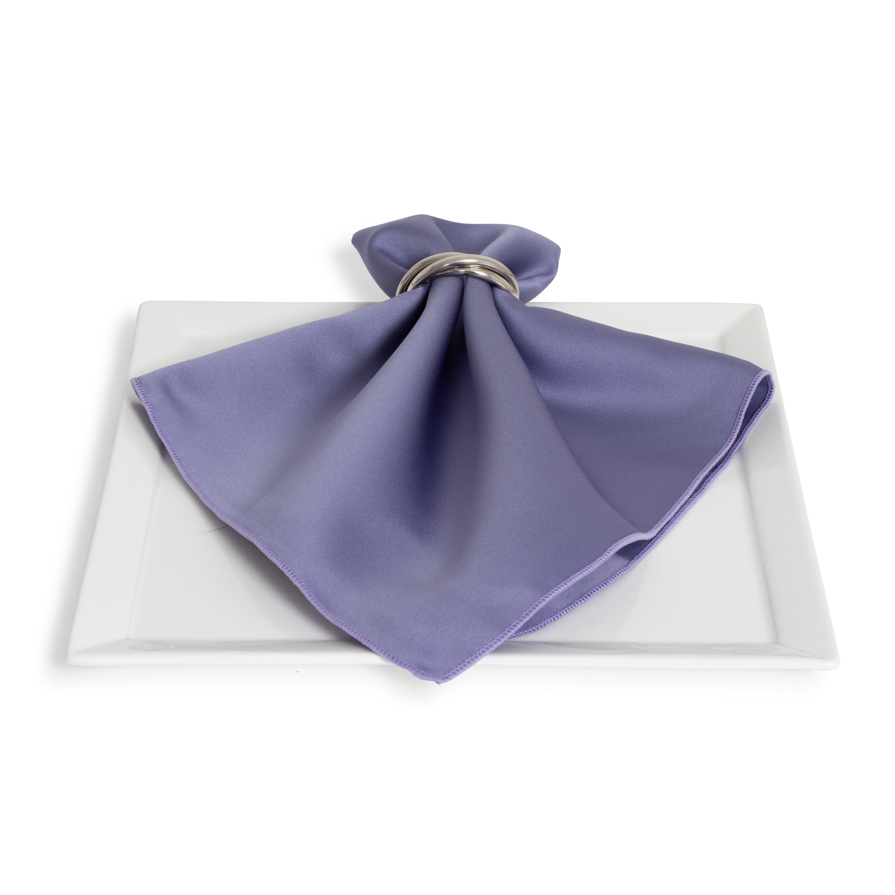 Matte Satin Violet Napkin