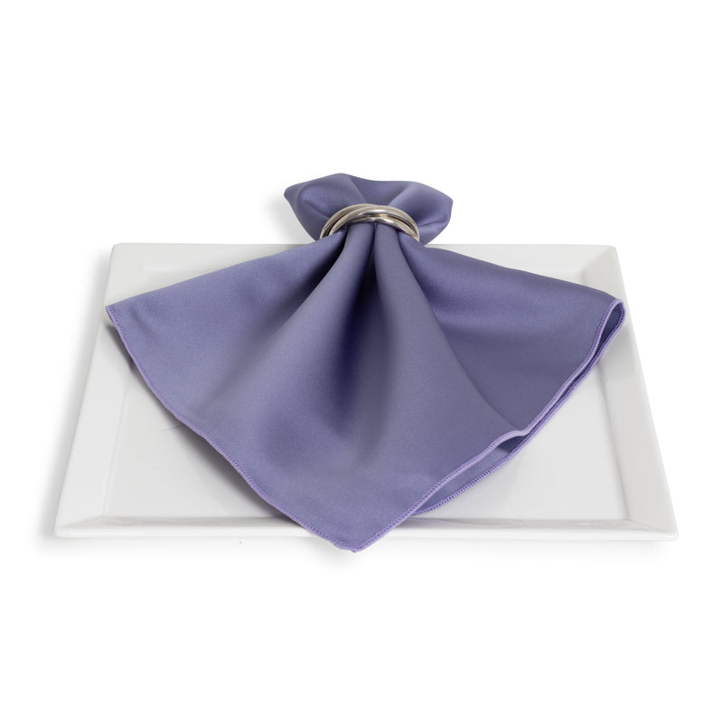 Matte Satin Violet Napkin