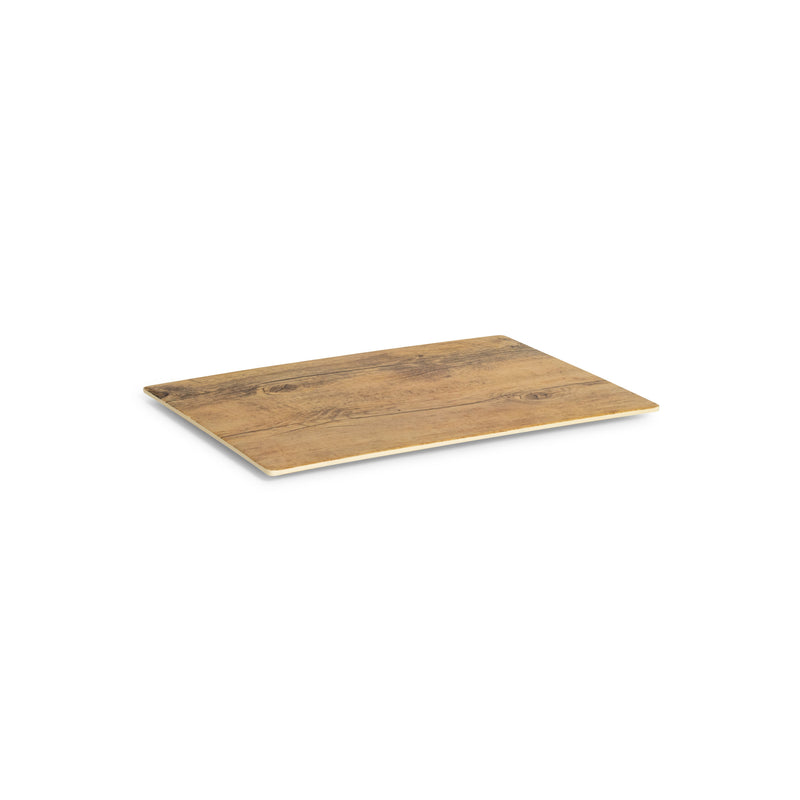 Melamine Faux Wood Tray