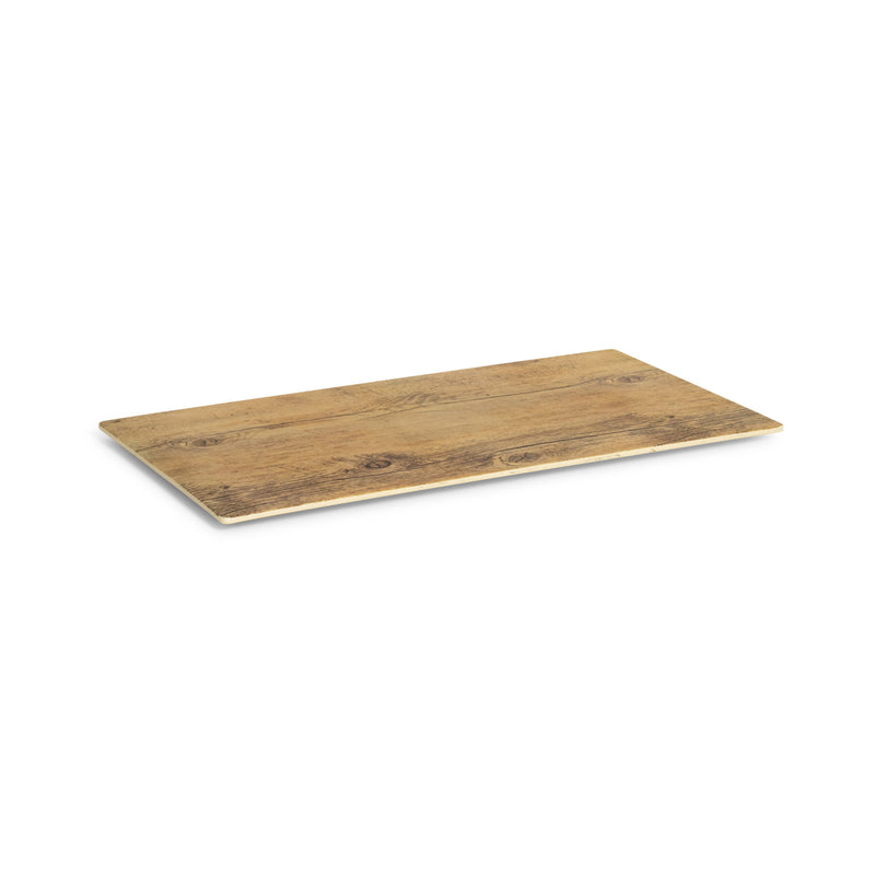 Melamine Faux Wood Tray