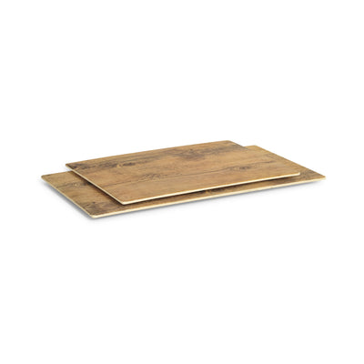 Melamine Faux Wood Tray