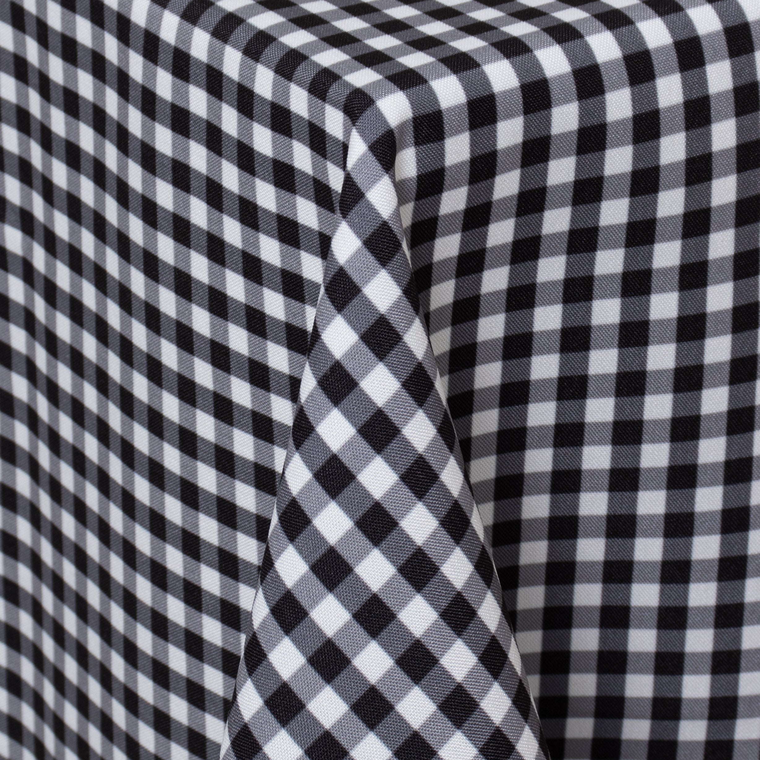 Micro Check Black