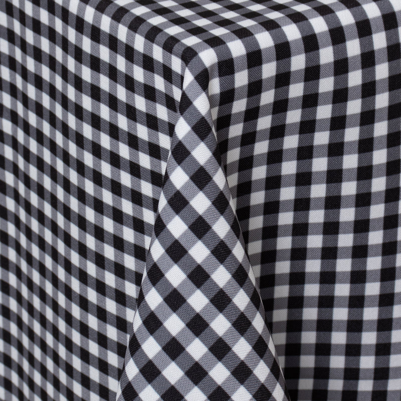 Micro Check Black