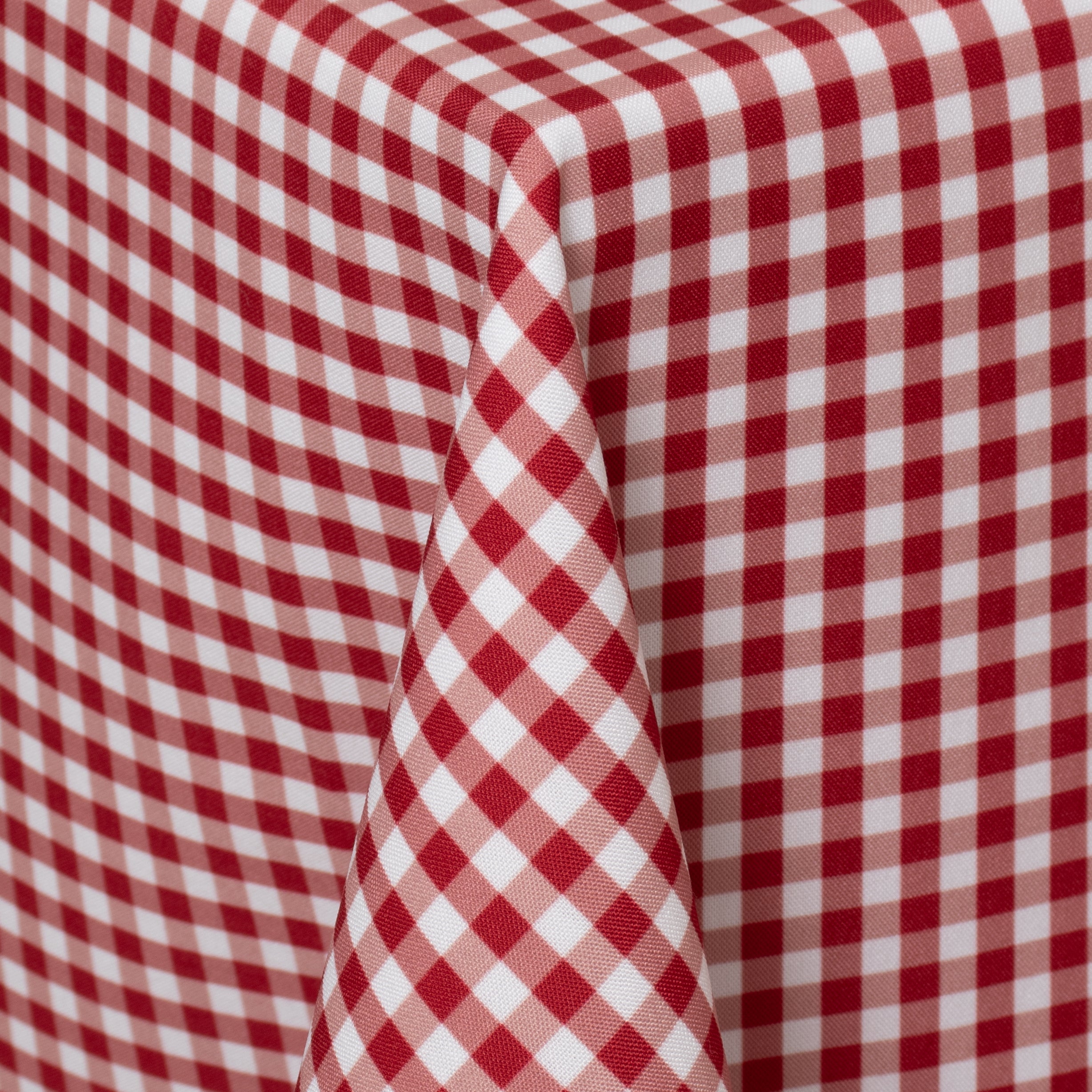 Micro Check Cherry Red
