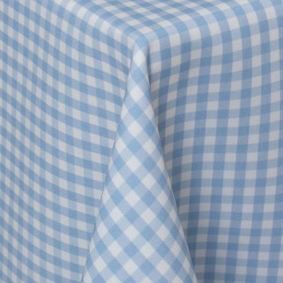 Micro Check Light Blue