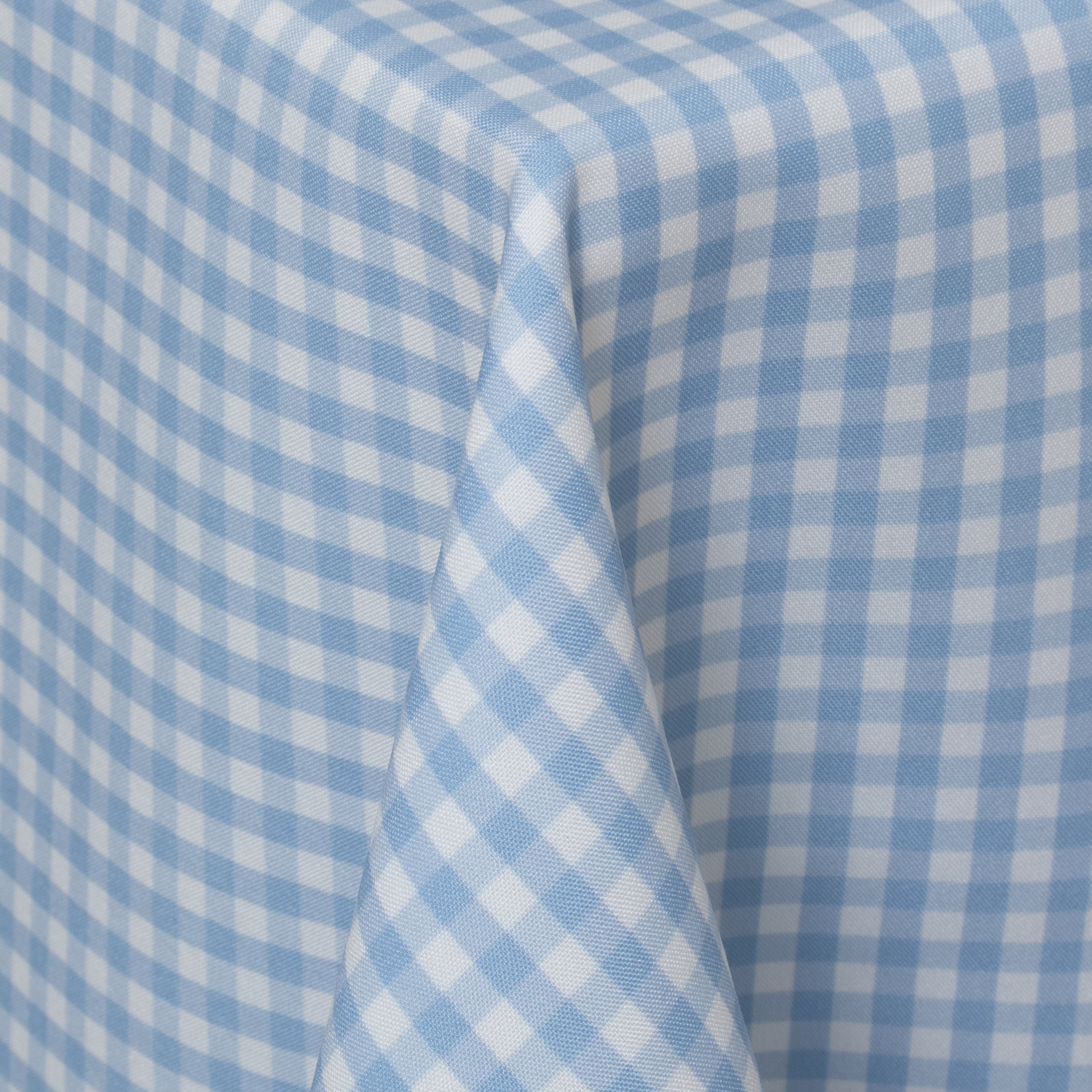 Micro Check Light Blue