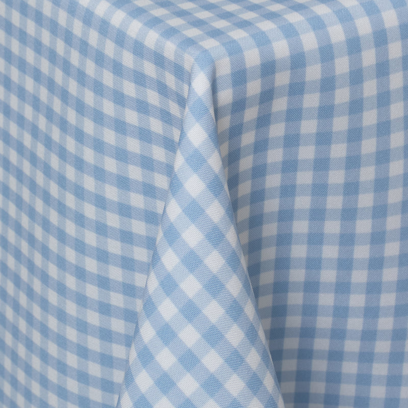 Micro Check Light Blue