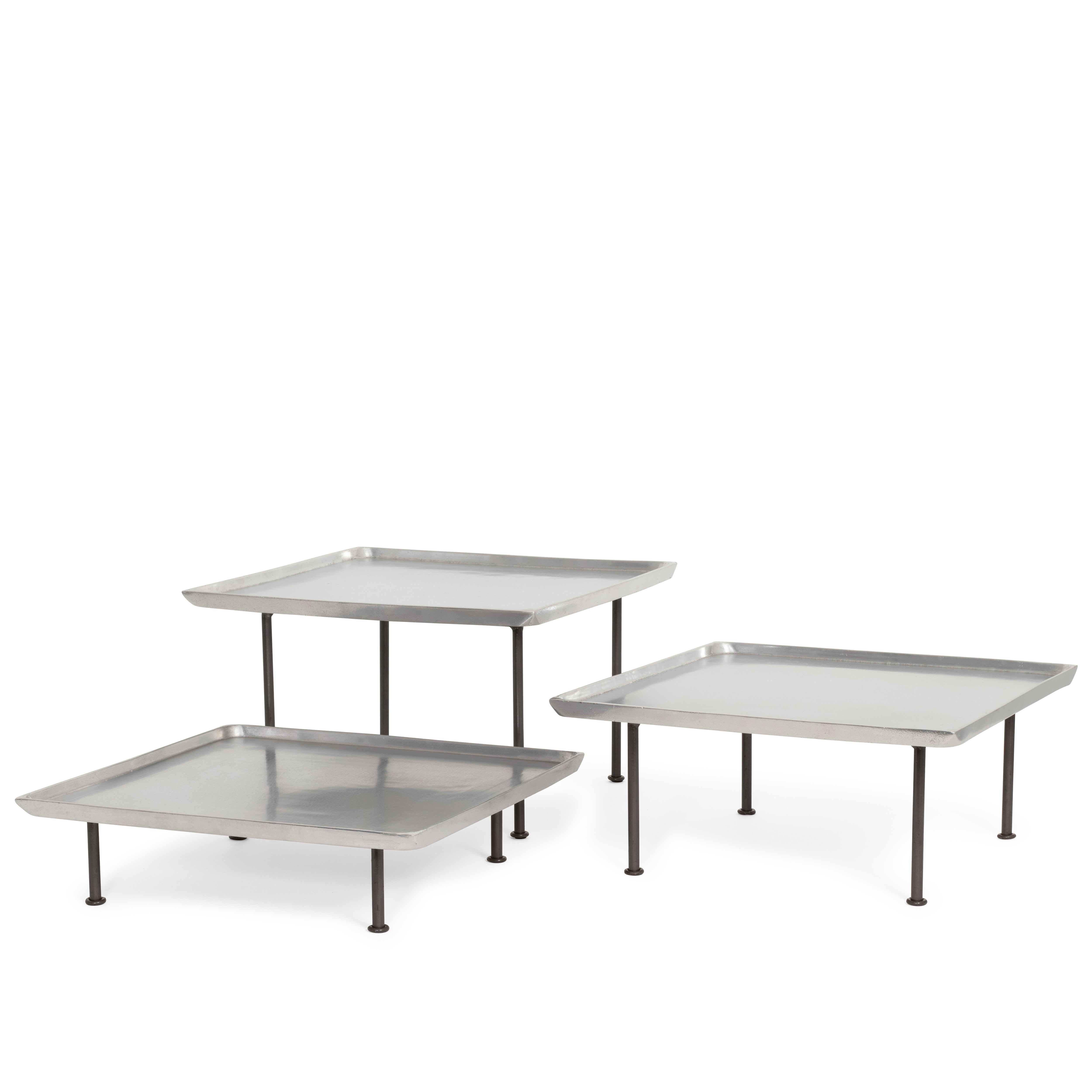 Mod Regal Square Tray w/Edge 18"