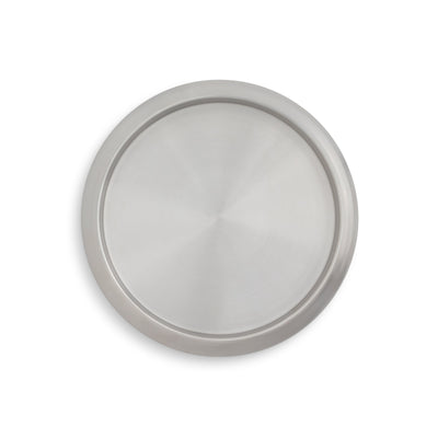 Mod Stainless Steel Round Gallery Tray 16"