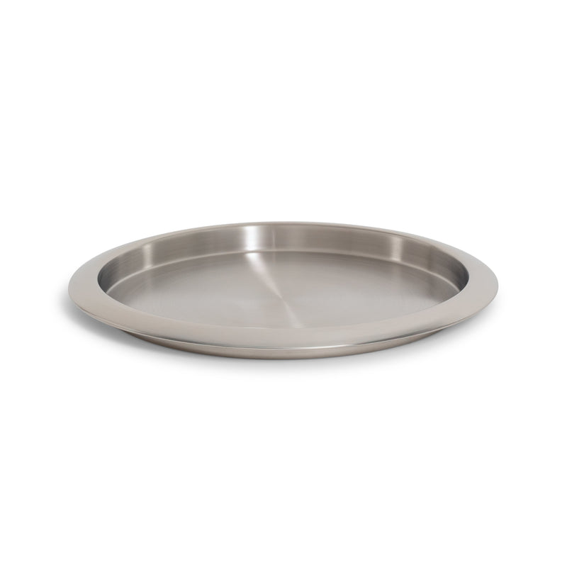 Mod Stainless Steel Round Gallery Tray 16"