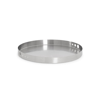 Mod Stainless Steel Round Tray w/Holes 14"