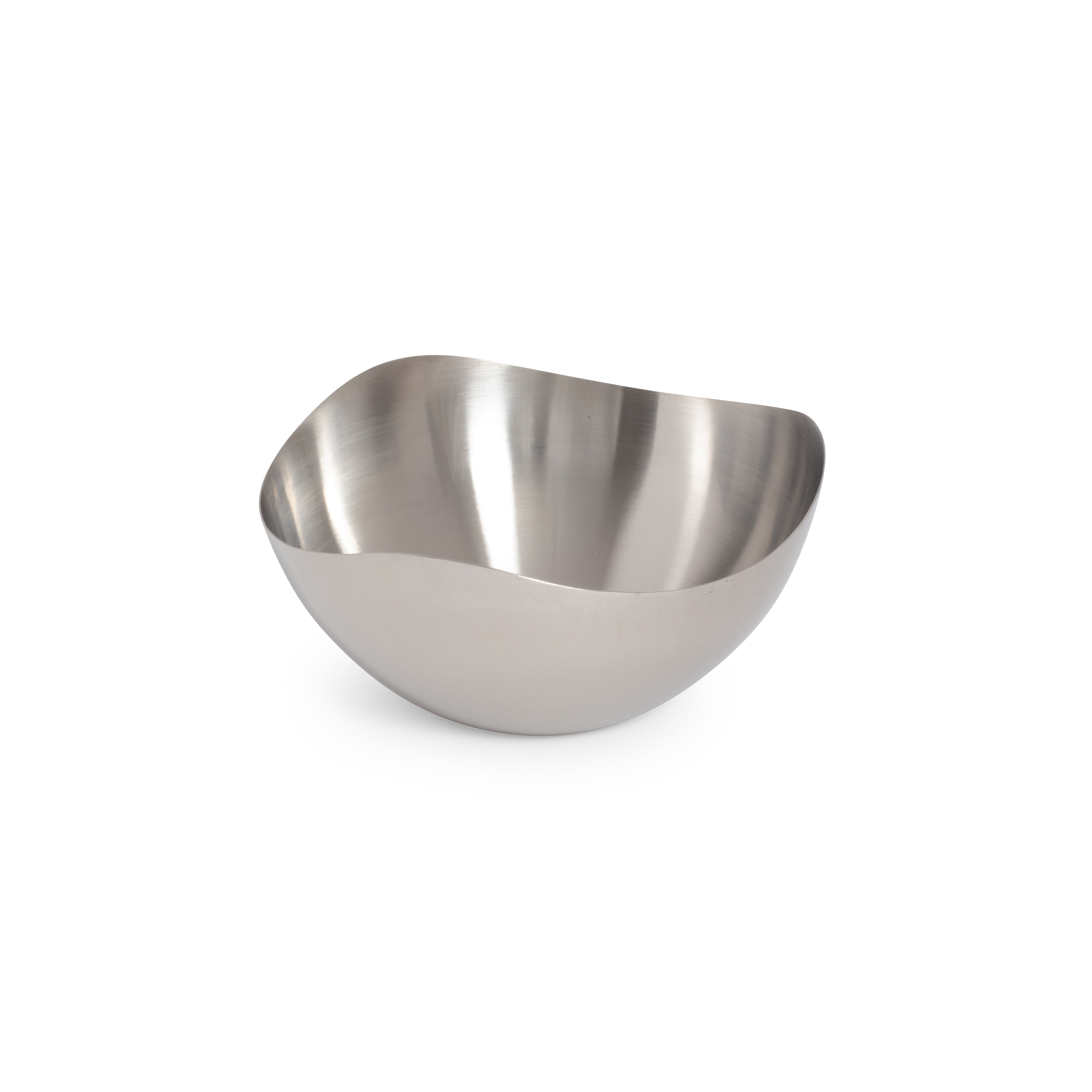 Mod Stainless Steel Curved Bowl