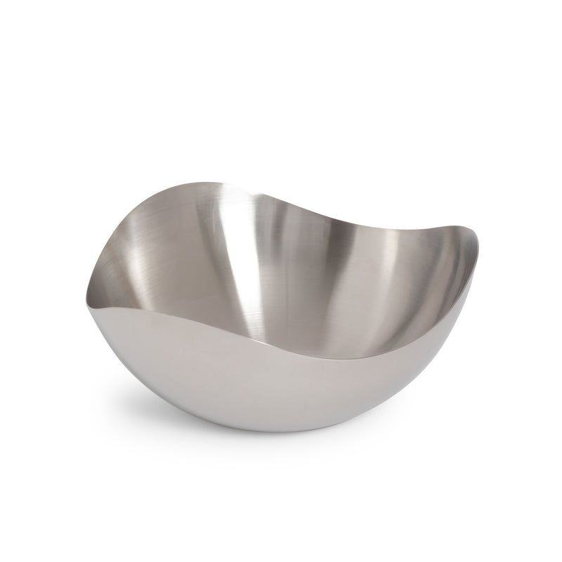 Mod Stainless Steel Curved Bowl