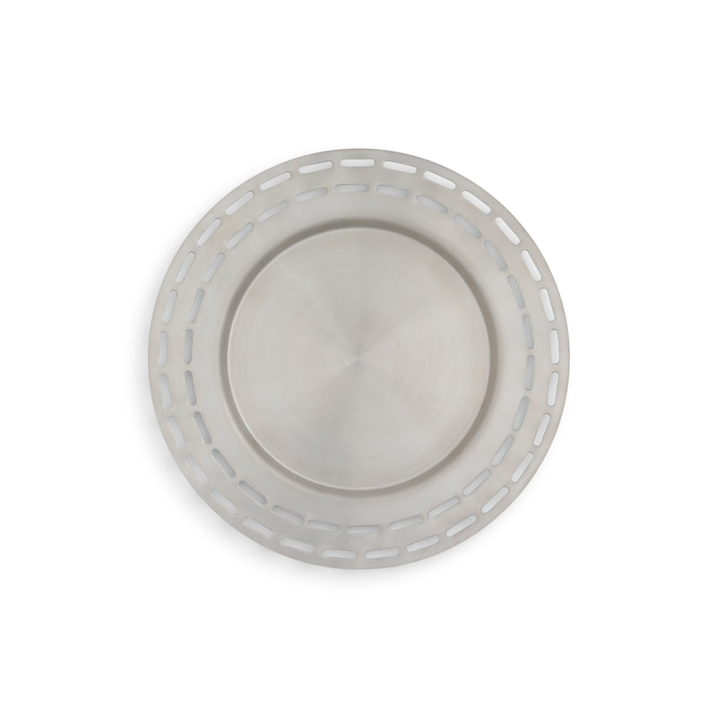 Mod Stainless Steel Slotted Tray 15"
