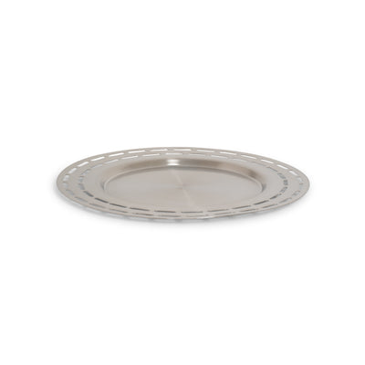 Mod Stainless Steel Slotted Tray 15"