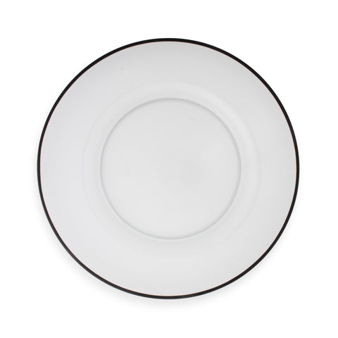 Monaco Glass Black Dinner